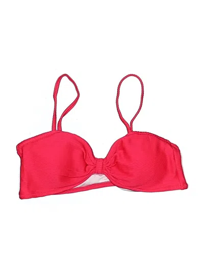 Pre-owned Cupshe Swimsuit Top Red Swimwear
