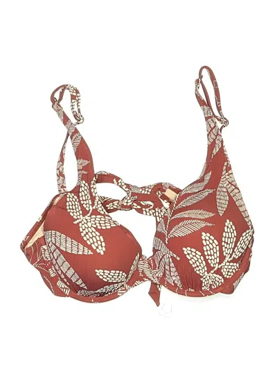 Pre-owned Cupshe Swimsuit Top Red Swimwear