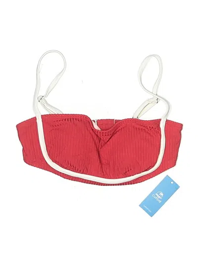 Pre-owned Cupshe Swimsuit Top Red Swimwear