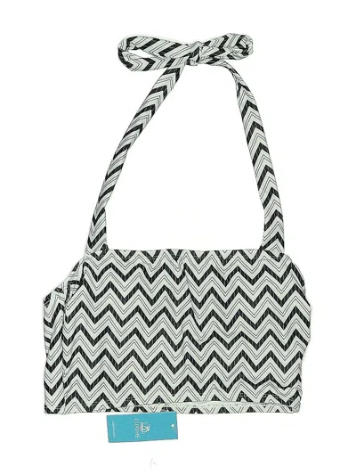 Cupshe Swimsuit Top Teal Swimwear In Multi