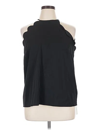 Pre-owned Cupshe Tank Top Black Halter Neckline Tops