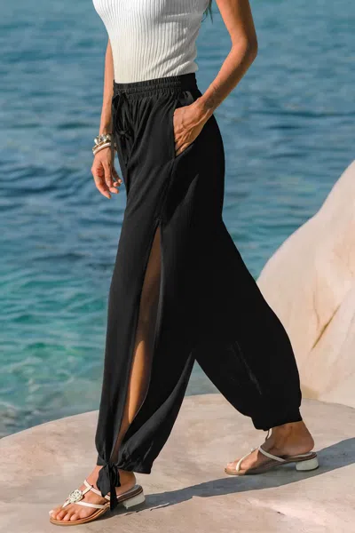 Cupshe That's The Idea Black Pants