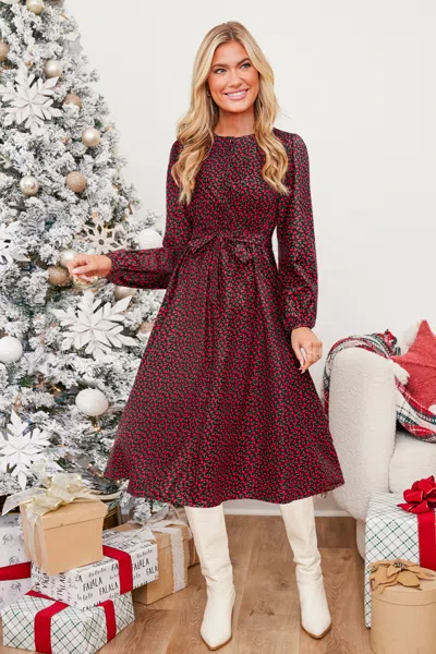 Cupshe This Is Bliss Floral Midi Dress