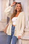 Cupshe Toasted Vanilla Cream Sweater In White
