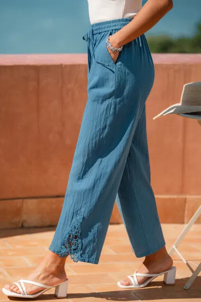 Cupshe Tourist Blue Pants