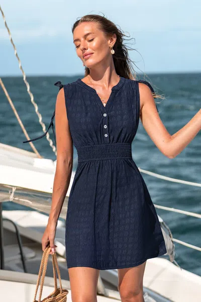 Cupshe Trending Blue Mini Dress