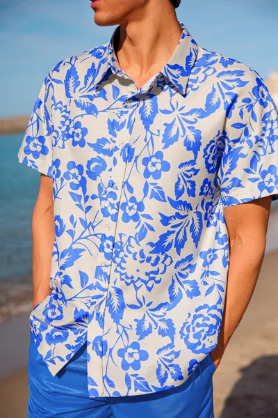 Cupshe Tuscan Breeze Floral Shirt