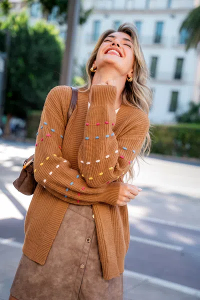 Cupshe Unexpected Burnt Orange Cardigan In Brown