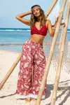 Cupshe Wildflower Ways Paisley Pants In Multi