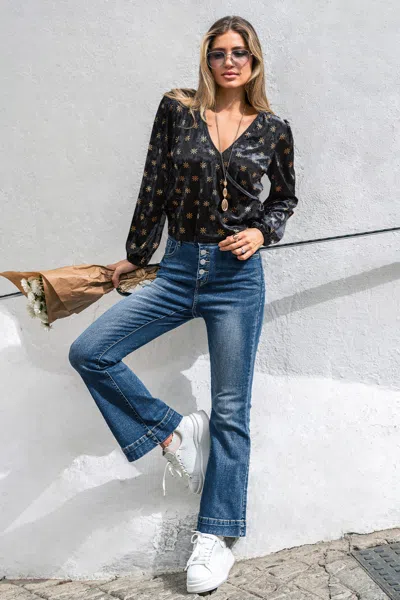 Cupshe Wish Upon Black Top