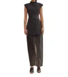CURAAE BOND DRESS IN BLACK