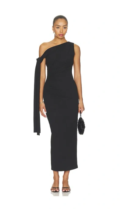Curaae By Elliatt Anaelle Midi Dress In Black