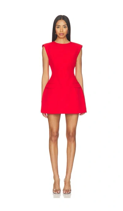 Curaae By Elliatt Cariss Mini Dress In Red