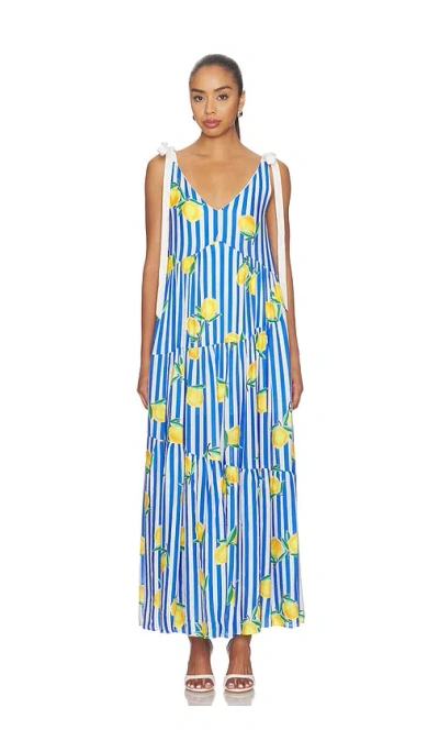 Curaae By Elliatt Elyse Maxi Dress In Blue