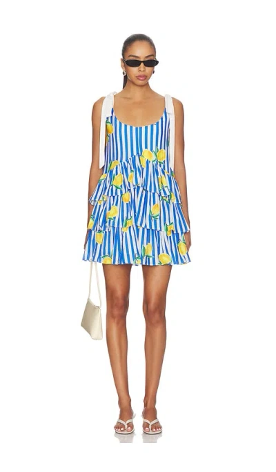 Curaae By Elliatt Elyse Mini Dress In Blue
