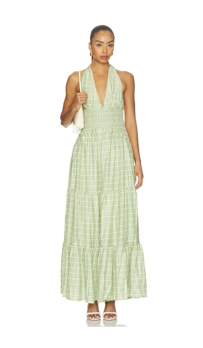 Curaae By Elliatt Leora Maxi Dress In Green