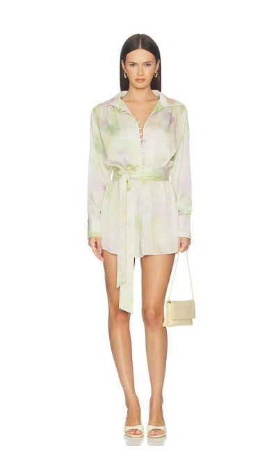 Curaae By Elliatt Lova Playsuit In Multi