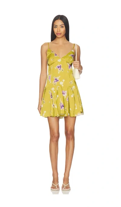 Curaae By Elliatt Noir Mini Dress In Green