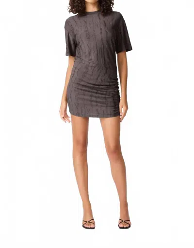 Curaae Lavania Mini Dress In Gray