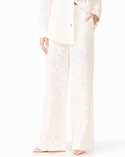 Curaae Sierra Eyelet Pant In White