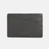 CURATED BASICS BLACK SMOOTH LEATHER CARDHOLDER