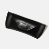 Curated Basics Leather Eyeglasses Case In Black