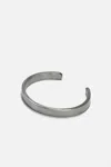 Curated Basics Wide Metal Cuff In Silver