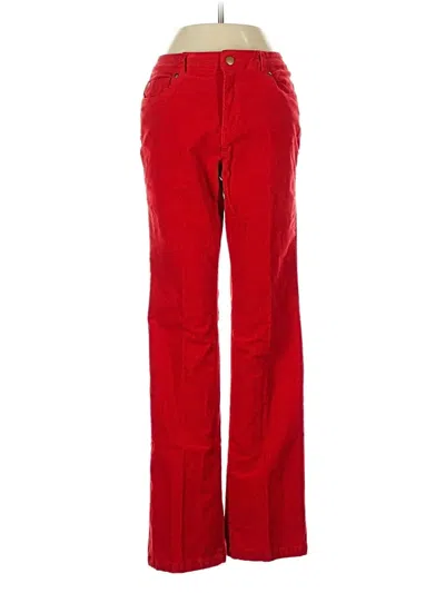 Pre-owned Curations Casual Pants In Red