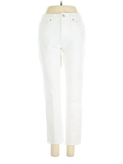Pre-owned Curations Casual Pants In White