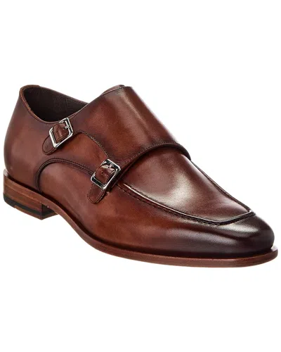 CURATORE APRON DOUBLE MONK LEATHER LOAFER