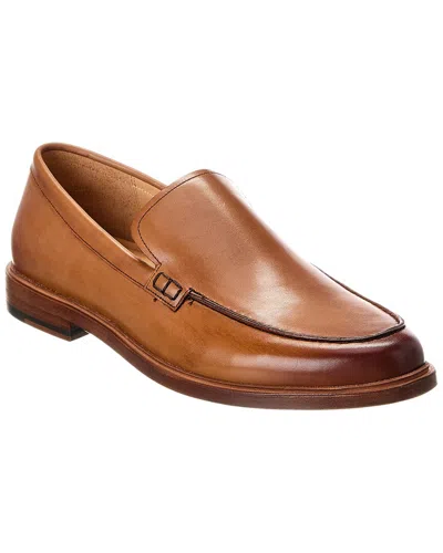 Curatore Apron Leather Loafer In Brown