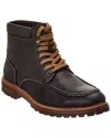 CURATORE CURATORE APRON TOE LEATHER BOOT