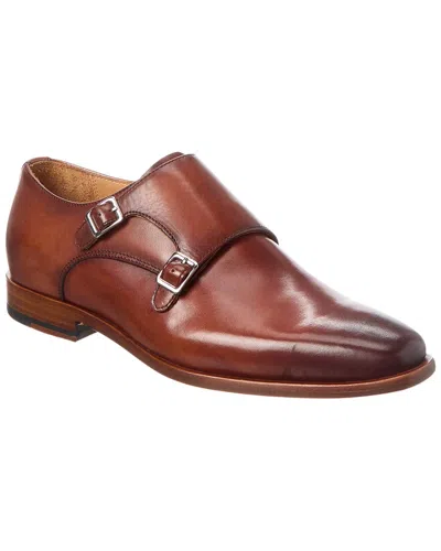 CURATORE DOUBLE MONK LEATHER LOAFER