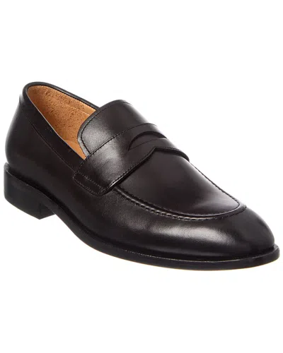 CURATORE CURATORE LEATHER PENNY LOAFER