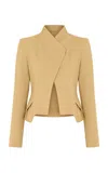 Curatoria Duna Linen Jacket In Neutral