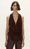 Curatoria Fuste Top In Brown