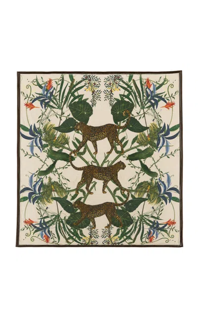 Curatoria Selva Chiffon Foulard In Multi