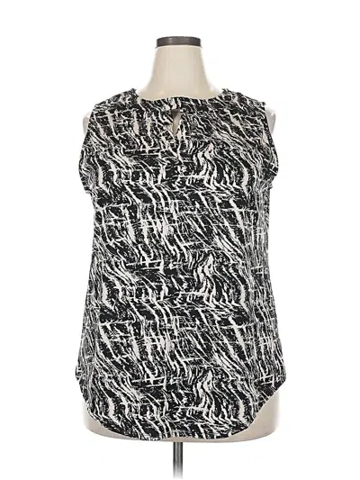 Pre-owned Cure Sleeveless Blouse In Black