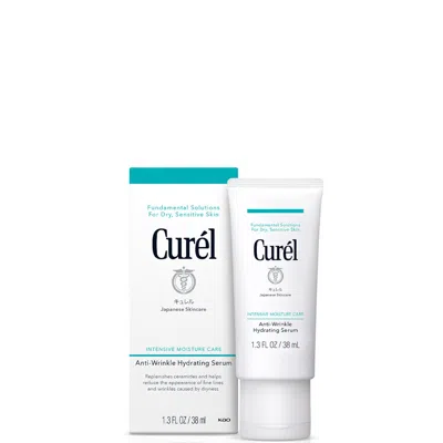 Curel Anti-wrinkle Hydrating Serum For Dry, Sensitive Skin 38ml In White