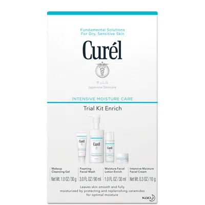 Curel Enrich 2 Week Trial And Travel Kit For Dry, Sensitive Skin In White