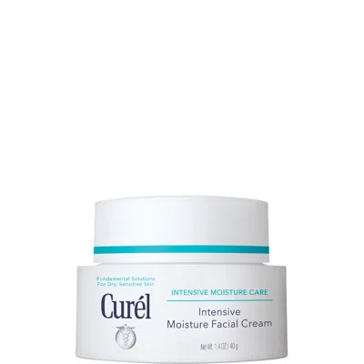 Curel Intensive Moisture Facial Cream For Dry, Sensitive Skin 40ml In White