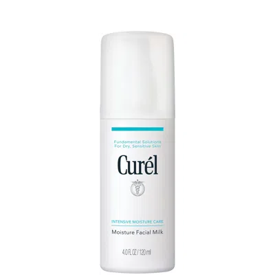 Curel Moisture Facial Milk For Dry, Sensitive Skin 120ml In White