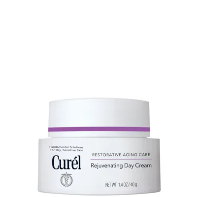 Curel Rejuvenating Day Cream For Dry, Sensitive Skin 40g In White