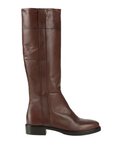 Curiosite Curiosité Woman Boot Brown Size 7 Calfskin