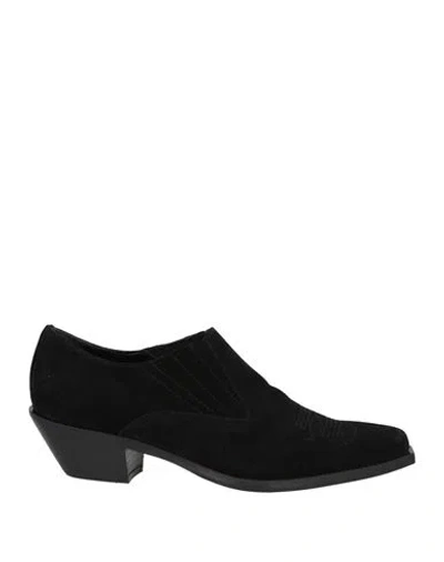 Curiosite Curiosité Woman Loafers Black Size 10 Soft Leather