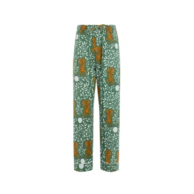 Curiosity Lab Bagheera Cotton Pajamas In Blue