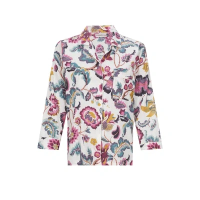 Curiosity Lab Mandu Vinta Cotton Pyjamas In Multi