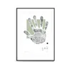 Curiosity Snug Green Hi-five Series Lax - Sage - Los Angeles - Limited Edition Print