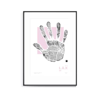 Curiosity Snug Hi-five Series Lax - Pink - Los Angeles - Limited Edition Print