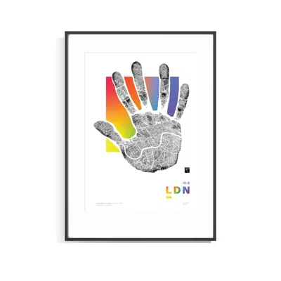 Curiosity Snug Hi-five Series Ldn - Multi-colour - London - Limited Edition Print